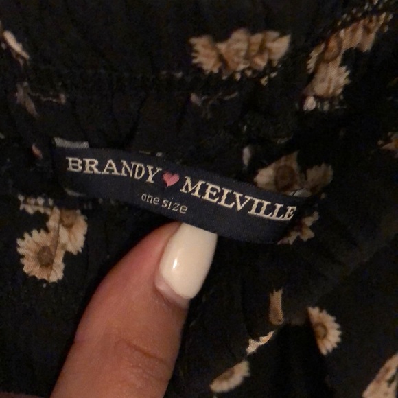 Brandy Melville sunflower skirt - Picture 2 of 4